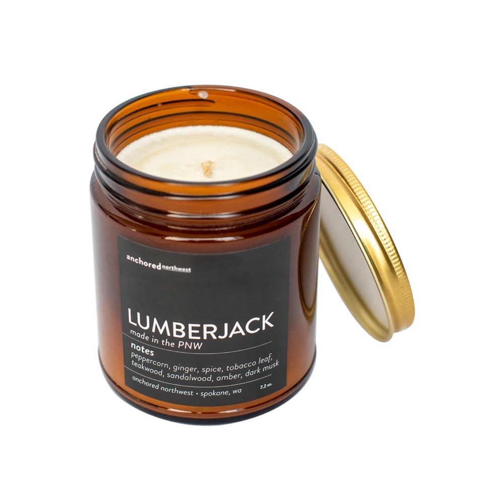 Lumber Jack Anchored NW candle!